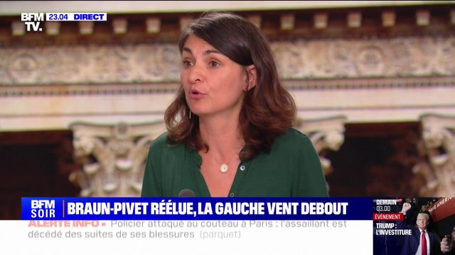 Nous allons continuer à nous battre pour gouverner , assure Aurélie Trouvé (députée LFI-NFP)