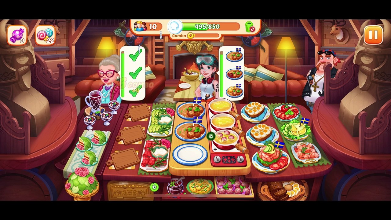 [Miniriceto]Game Play _ Crazy Diner - Meatball House - Lv 1370-1373