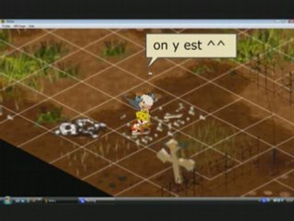 Dofus  silouate video donjon des scelette