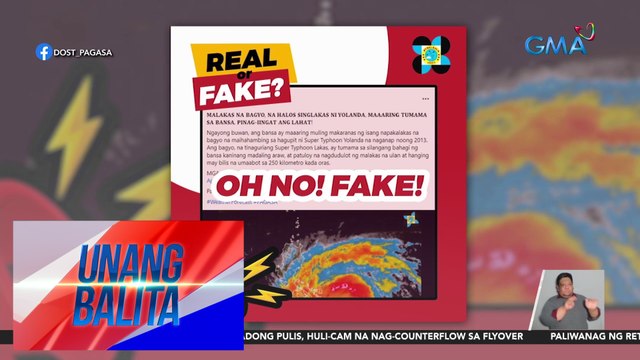 PAGASA – Hindi totoo na may mala-Yolanda na bagyo na tatama sa bansa ngayong Hulyo | Unang Balita