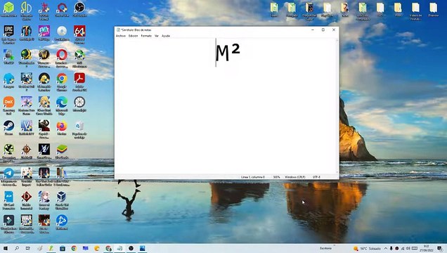 ⌨️(M²) Cómo PONER METROS CUADRADOS en TECLADO FÁCIL y RÁPIDO