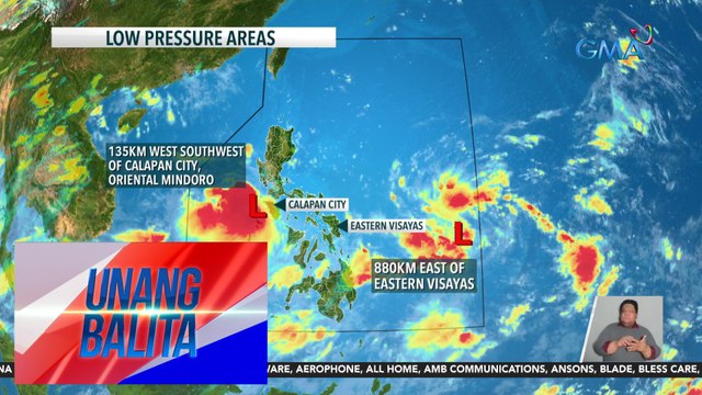 PAGASA – Dalawang LPA, namataan sa loob ng PAR - Weather update today as of 6:25 a.m. (July 19, 2024) | Unang Balita