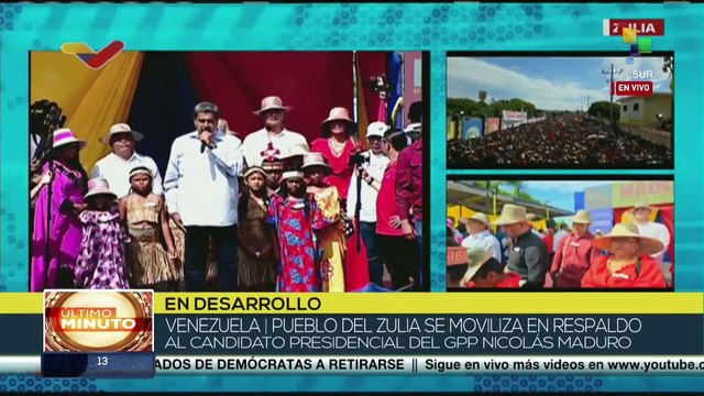 Presidente Maduro: El 28 julio hay que darle una lección a los que pidieron sanciones