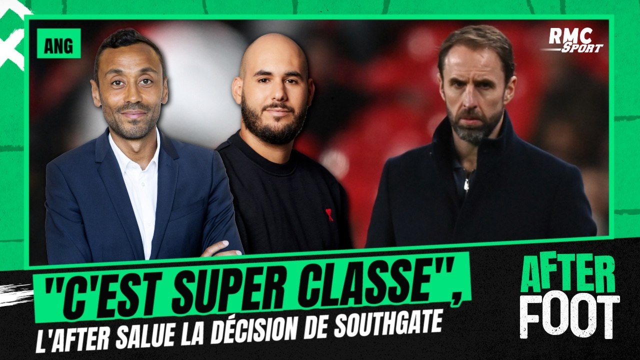 Angleterre : "C'est super classe", l'After salue la décision de Southgate de quitter la sélection