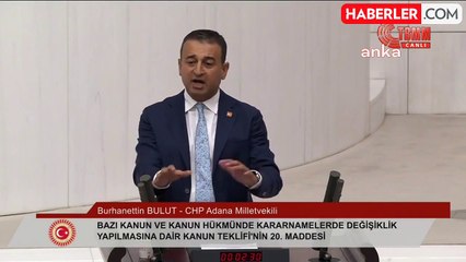 CHP Milletvekili Bulut'tan hükümete eleştiri: 'Yokluğu kader yaptınız'