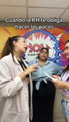 Cuando la de RRHH te obliga a hacer las paces