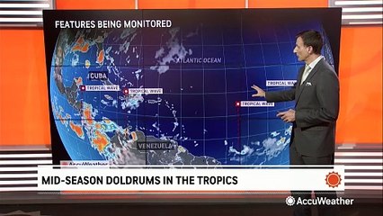 Why are there no tropical storms happening right now?