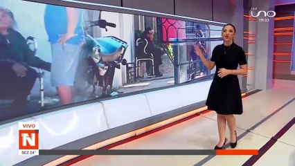 anciana agredida por su hijo (completo)