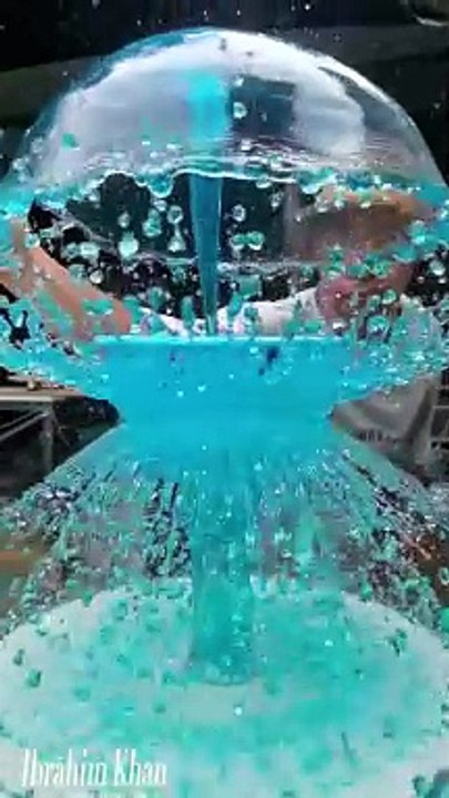 In captivating slow-motion footage, various objects gracefully descend through liquid, elongating time to reveal a dance of motion. Best art video 2024