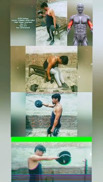 4 Best FULL BODY Workouts with DUMBBELLS at Home & Gym #heermlgangaputra #naturalbodybuilding #exercise #fitness #muscle #training #tips #viral