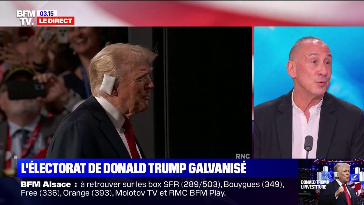 Fred Hoffman, porte-parole des "Democrats abroad France": "Je ne vois pas comment (Donald Trump) peut unifier le pays"