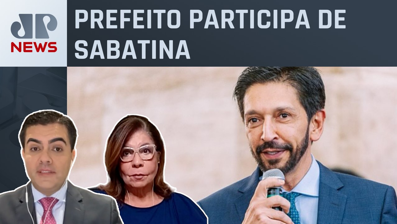 Ricardo Nunes afirma ter boa relação com União Brasil; Dora Kramer e Cristiano Vilela avaliam
