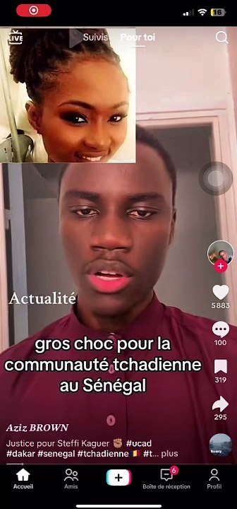 Une Étudiante Tchadienne en 6e Année de Médecine et Enceinte de 5 Mois Tuée à Dakar