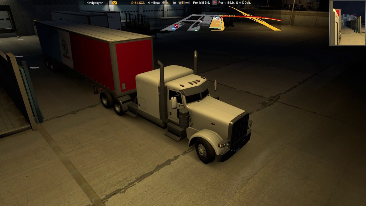 Potato - Origin: Las Vegas * Destination: Kingman #Peterbilt #Trucks #ETS2 -American Truck Simulator