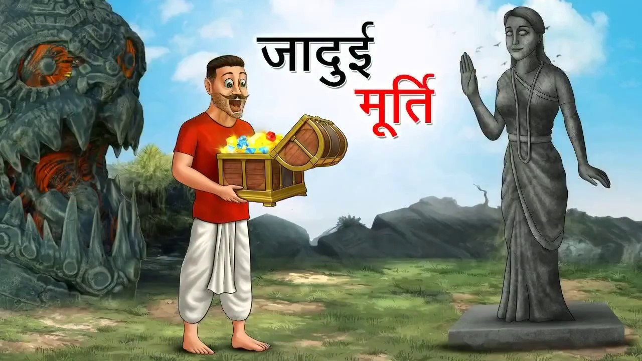 जादुई मूर्ति | JADUI MURTI | HINDI KAHANIYA | HINDI STORIES | COMEDY FUN | HINDI KAHANI | COMEDY FUNNY STORIES