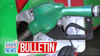 DOE – Diesel at kerosene, posibleng may rollback sa susunod na linggo; gasolina, may taas-presyo | GMA Integrated News Bulletin