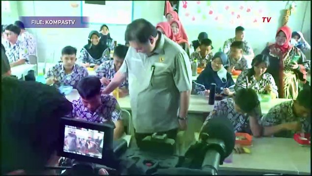 Airlangga Jawab Rumor Anggaran Makan Bergizi Gratis Dipangkas Jadi Rp7.500 per Anak