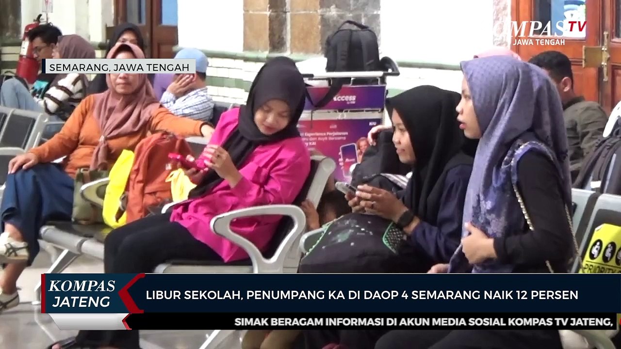 Libur Sekolah, Penumpang KAI di Daop 4 Semarang Naik 12 Persen