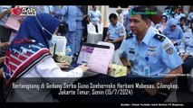 Jelang Peringatan Ke-77 Hari Bakti TNI AU dan HUT ke-61 WARA, Mabesau Gelar Donor Darah