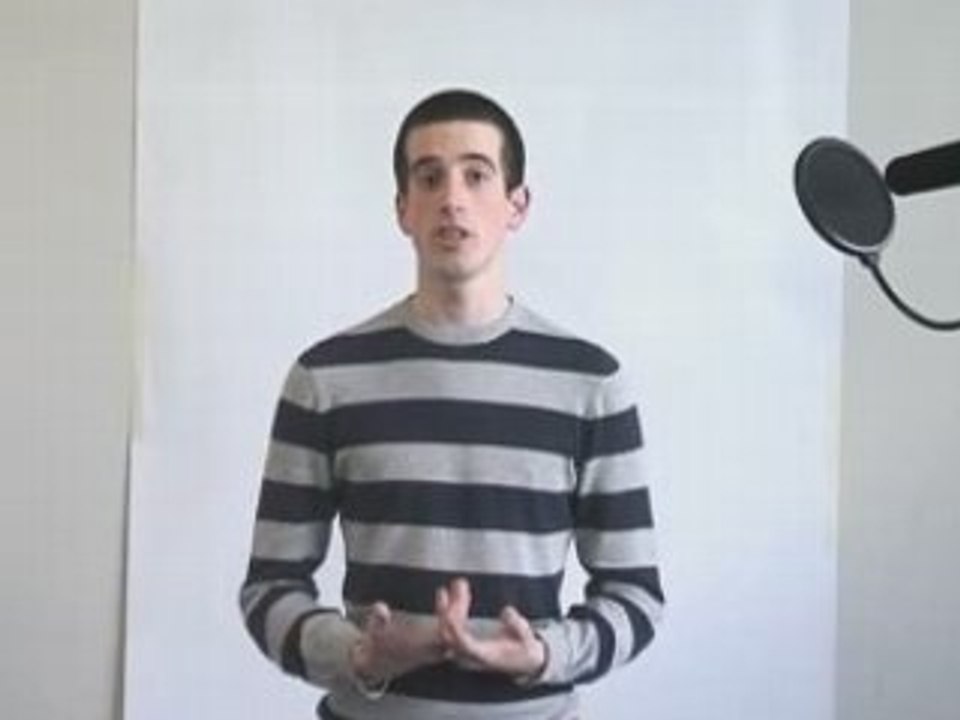 CV vidéo iut sarcelles