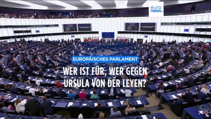 Wahl von Ursula von der Leyen: Wer für und wer gegen sie gestimmt hat