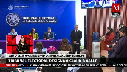 Claudia Valle ha sido designada para ocupar la sexta magistratura