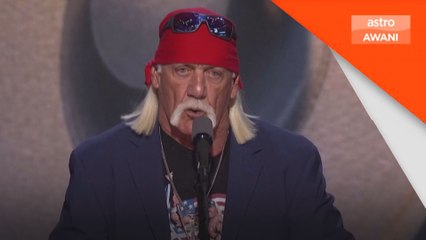 Hulk Hogan tampil di Konvensyen Kebangsaan Republikan
