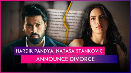 Hardik Pandya Confirms Divorce With Natasa Stankovic, Says ‘Was A Tough Decision For Us To Make’