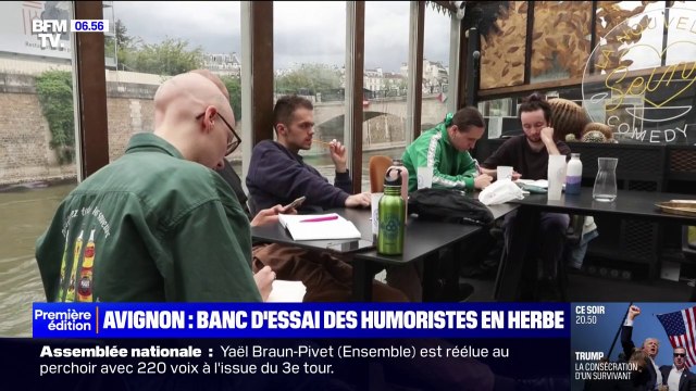 Le festival d'Avignon permet à des humoristes en herbe de se lancer