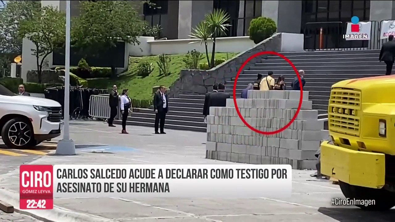 Carlos Salcedo acude a declarar como testigo por asesinato de su hermana