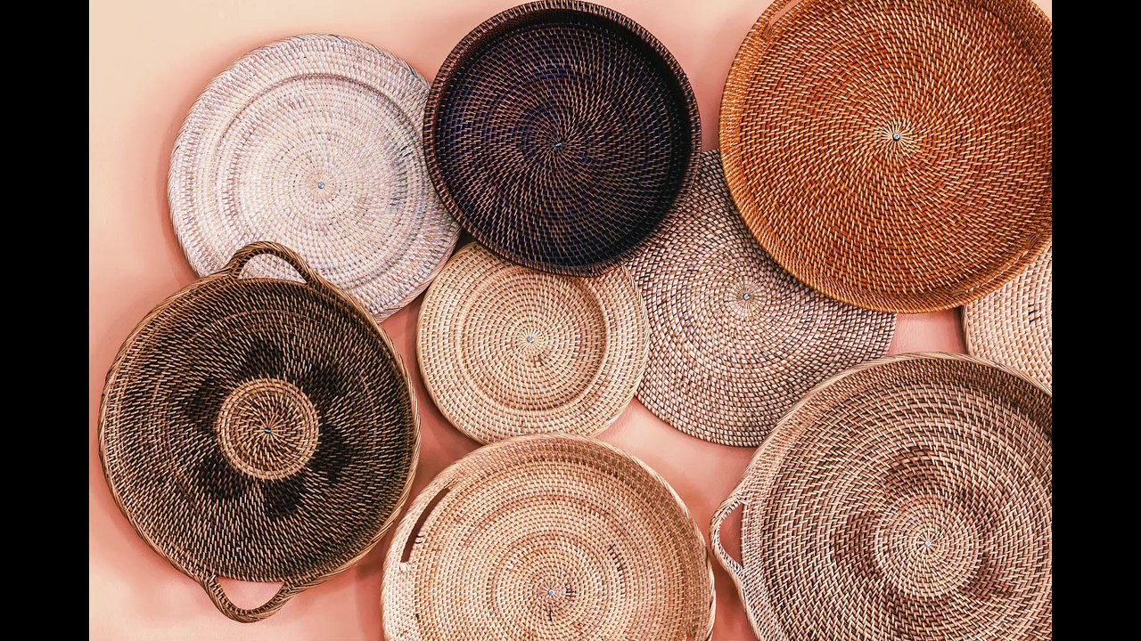 rattan wall décor | rattan wall hanging | rattan wall panels | rattan vine wall art