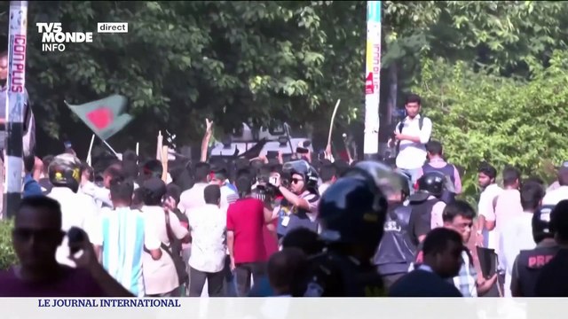 Les affrontements au Bangladesh entre les forces de l'ordre et les étudiants qui manifestent contre des quotas d'embauche dans la fonction publique ont fait 39 morts en 48 heures, tandis que le siège de la télévision d'Etat a été incendié jeudi et que l'i