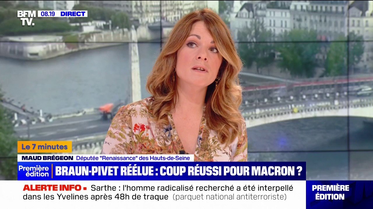 "Ce n'est pas une élection volée": Maud Brégeon (Renaissance) revient sur la réelection de Yaël Braun-Pivet