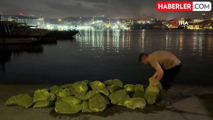 İstanbul Beyoğlu'nda 1,5 Ton Kaçak Midye Ele Geçirildi
