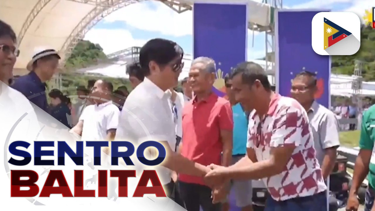 Unang impounding dam ng Ilocos Norte, pinasinayaan ni PBBM