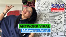 Collab Bersama Jenama Besar, Artwork Izzati Suza Jadi Kegilaan! | Saya #RemajaMalaysia Episod 5