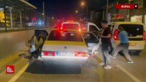 Bursa'da polisin DUR ihtarına uymayarak 10 kilometre  kaçtı