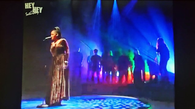 MARCIA HINES - Rain (Let The Children Play) (Hey Hey It's Saturday July 30, 1994)
