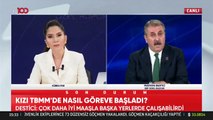 Canlı yayında Kübra Par'dan Mustafa Destici'yi kızdıran soru