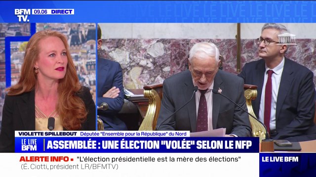 On doit apprendre à coopérer : Violette Spillebout (Ensemble) évoque un signe positif après la réelection de Yaël Braun-Pivet