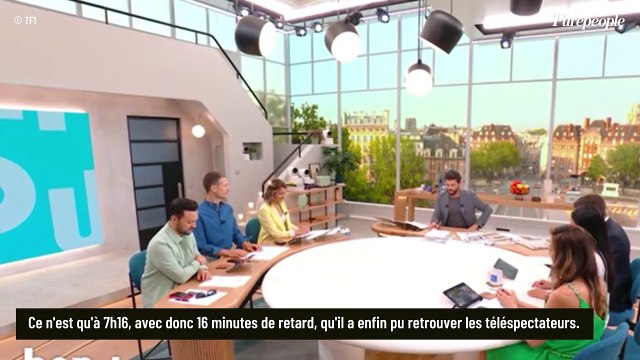 Panne gigantesque dans Bonjour ! (TF1) : Impossible de prendre l'antenne pour Christophe Beaugrand...