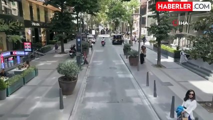 Şişli'de kaldırım işgali bitiyor: 60 araca toplam 58 bin 620 lira ceza