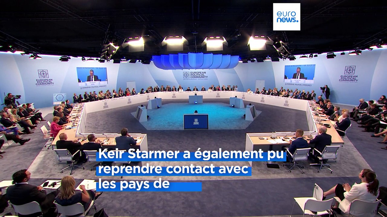 Angleterre : sommet des dirigeants européens sur la stabilité du continent
