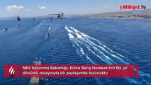 MSB'den KKTC paylaşımı! 50 gemiyle gövde gösterisi