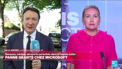Panne géante chez Microsoft : des banques, médias et aéroports perturbés dans le monde entier