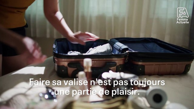 Valise : comment plier une robe sans la froisser