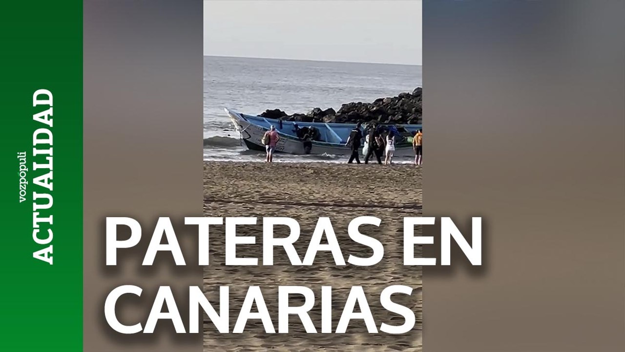 Rescatan dos pateras con 145 migrantes en aguas próximas a Gran Canaria