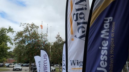 Charity golf day at The Belfry with some British sporting icons for the Jessie May Trust