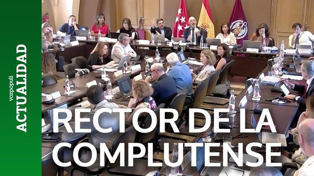 Bronca a gritos del rector de la Complutense con un decano que pedía su dimisión por Begoña Gómez