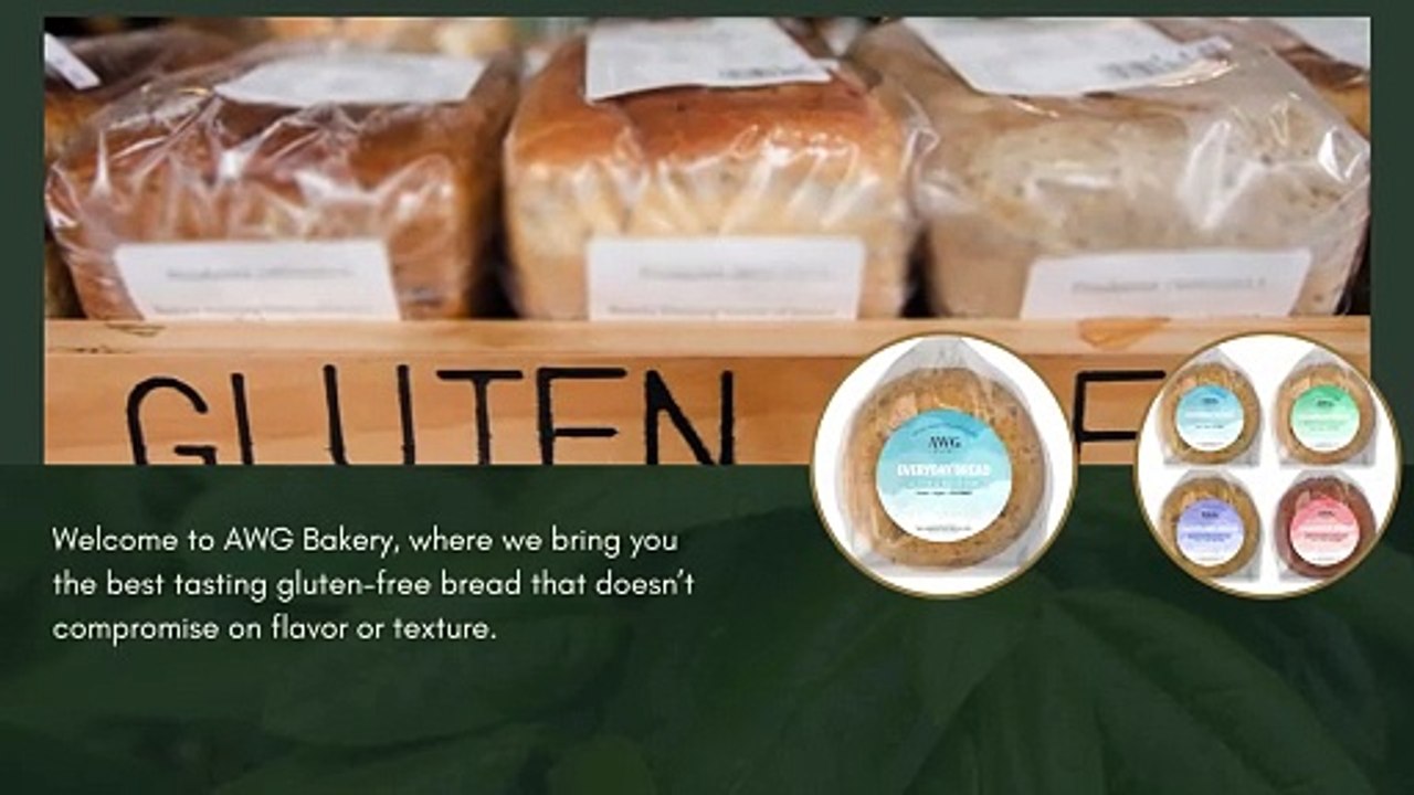 Discover the Best Tasting Gluten-Free Bread at AWG Bakery